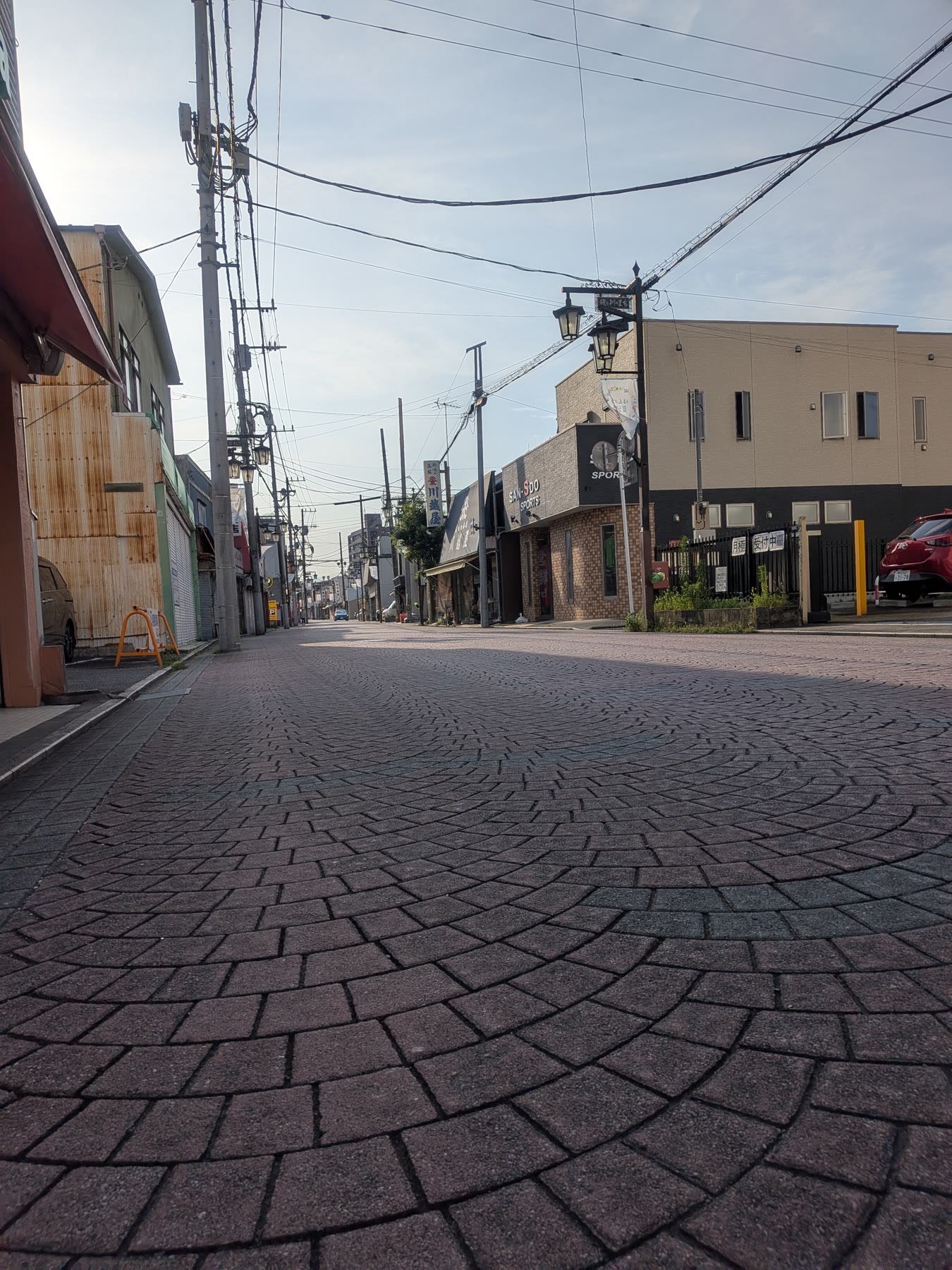 飯能銀座商店街の街並み